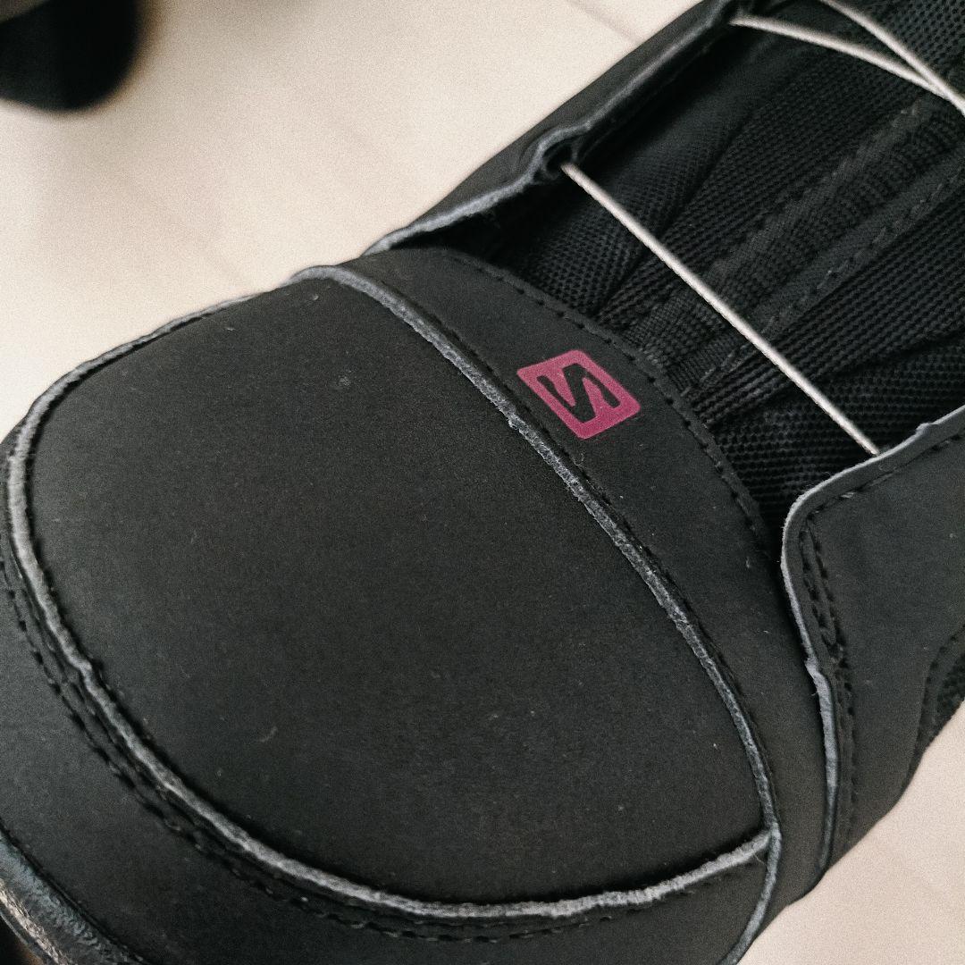 【美品】SALOMON SCARLET BOA 24.5cm