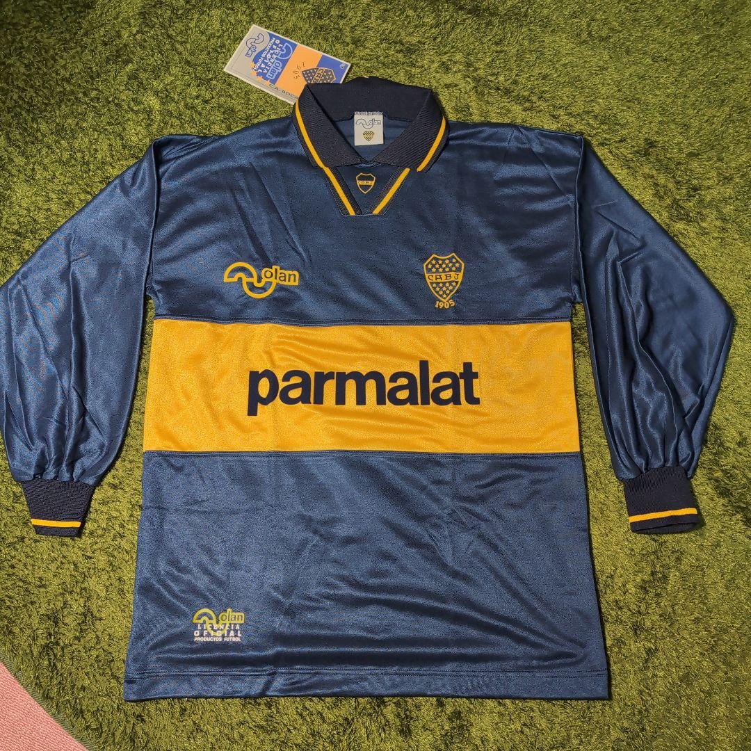 【新品】Boca Juniors Olan 長袖 CRBJ 40 boca-juniors-adidas-away-shirt