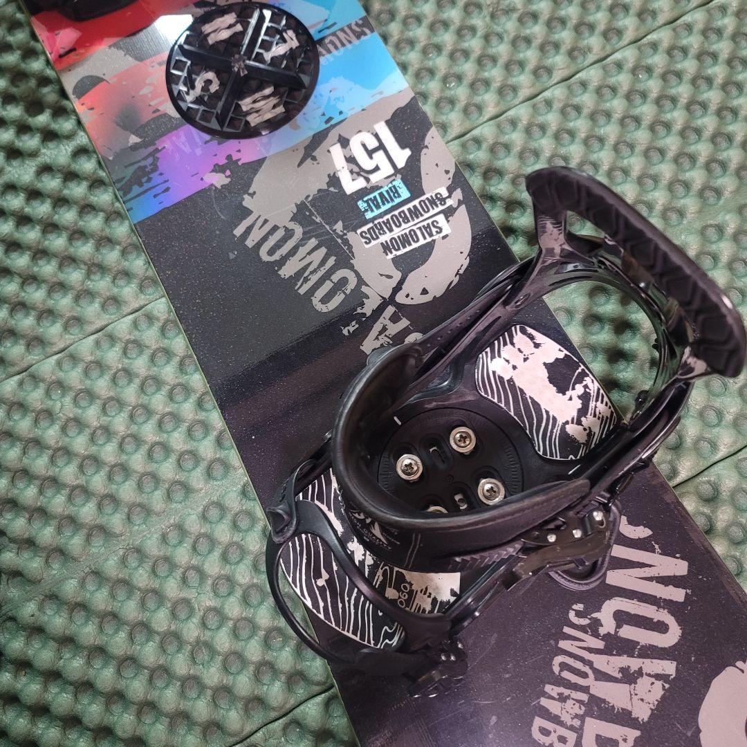 SALOMON RIVAL 157cm ＋ PACTビンディングS 2点セット - メルカリ