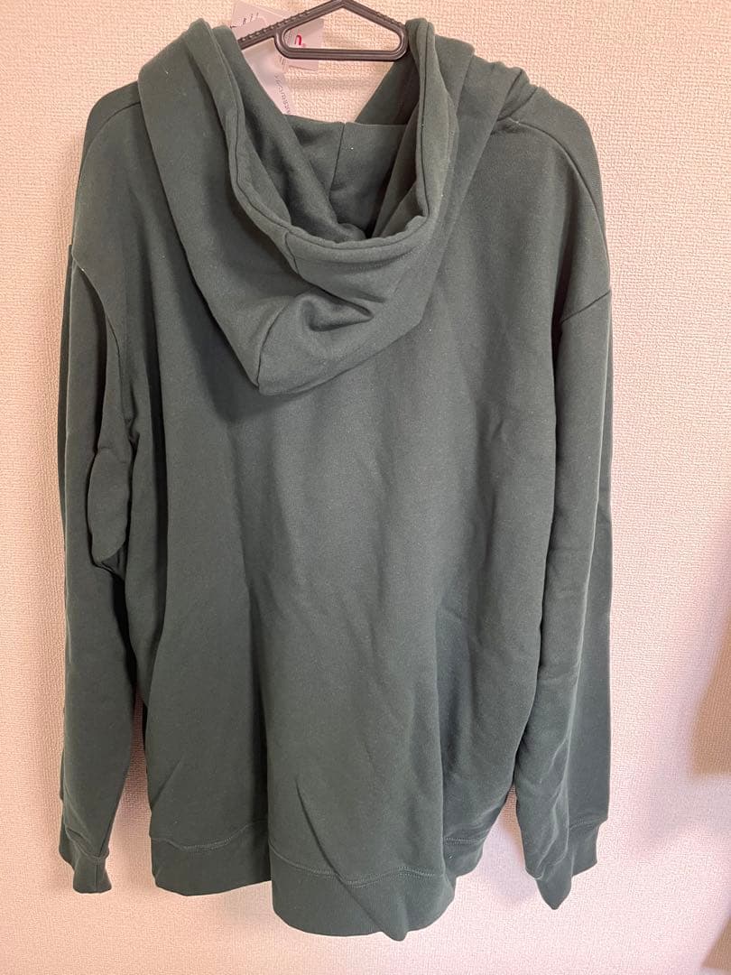 新品☆L☆ジョジョ黄金の風×グラニフ☆ルーズフィット・パーカー(緑