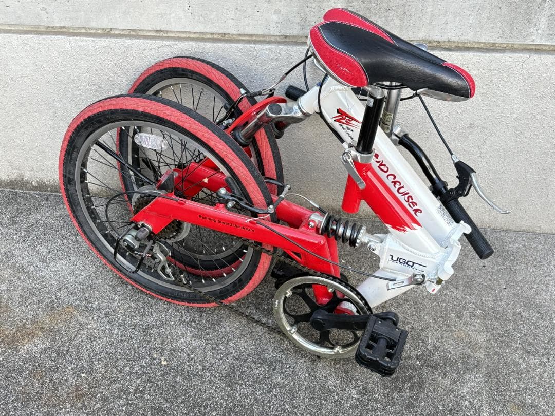 自転車（UGO 片山右京モデル 折りたたみ自転車） - メルカリ