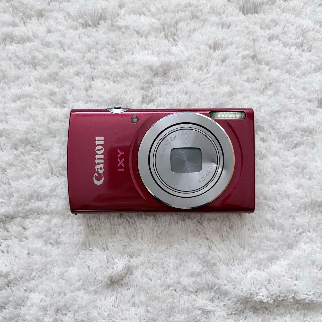 動作確認済】Canon キャノン IXY 120 レトロコンデジ レッド