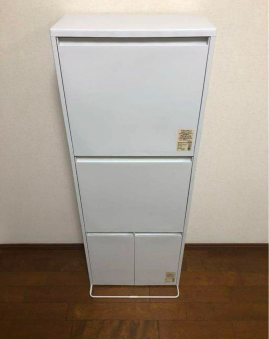 無印良品 重ねて増やせるダストボックス 宅送】重ねて増やせるダストボックス・2段セット | 無印良品