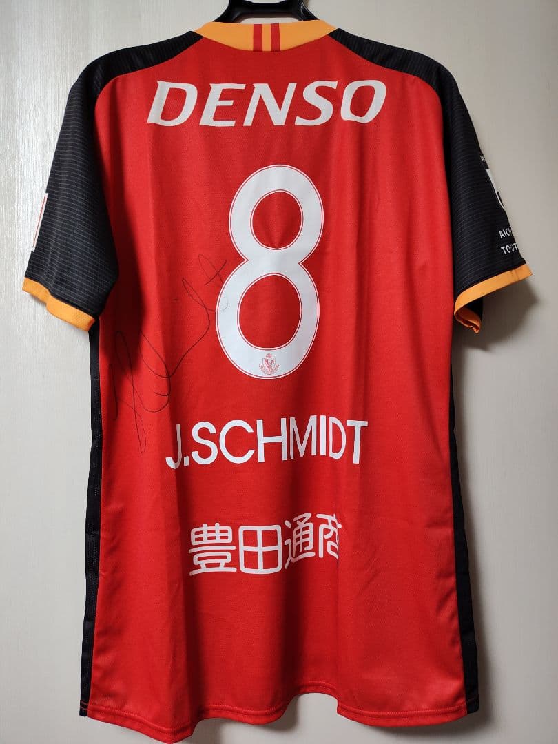 名古屋グランパス シミッチ選手 支給品 公式戦着用 ユニフォーム 直筆