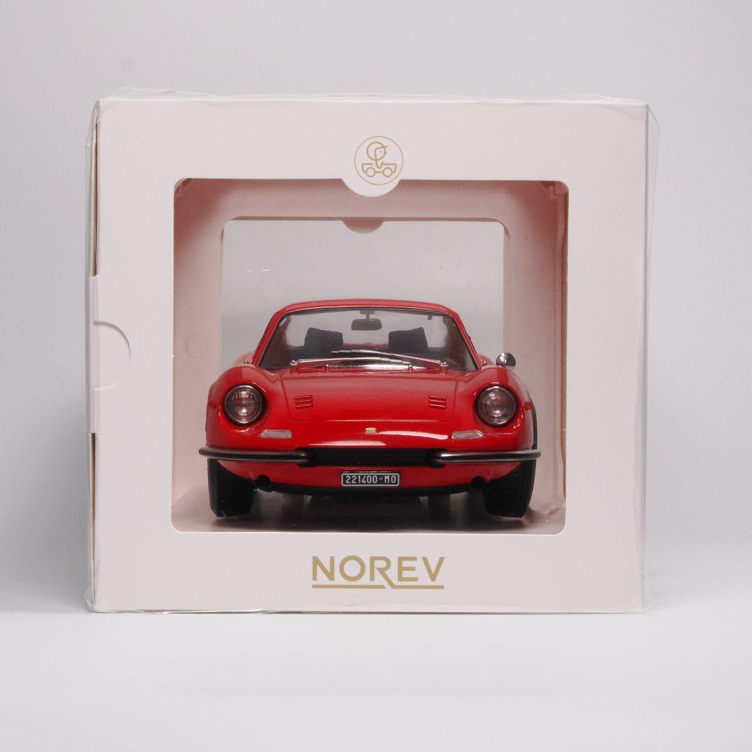 ノレブ 1/18 フェラーリ ディーノ246GT 1968 レッド NOREV - メルカリ