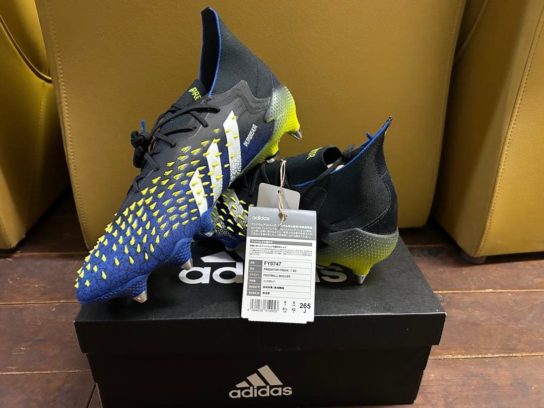 adidas PREDATOR サッカースパイク 26.5cm