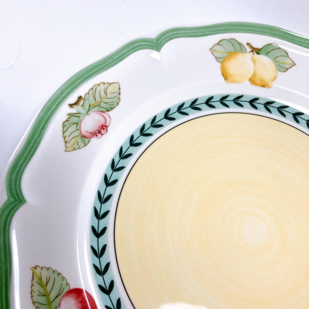 ビレロイ＆ボッホ フレンチガーデン 27㎝ プレート 2枚 |3822| - メルカリ