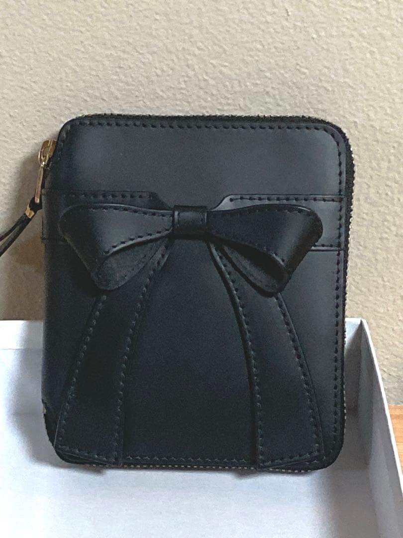 ☆コムデギャルソン ビッグ ボウ リボン 財布 ウォレット ブラック☆ 楽天市場】コムデギャルソン COMME des GARCONS Big Bow ビッグ ボウ