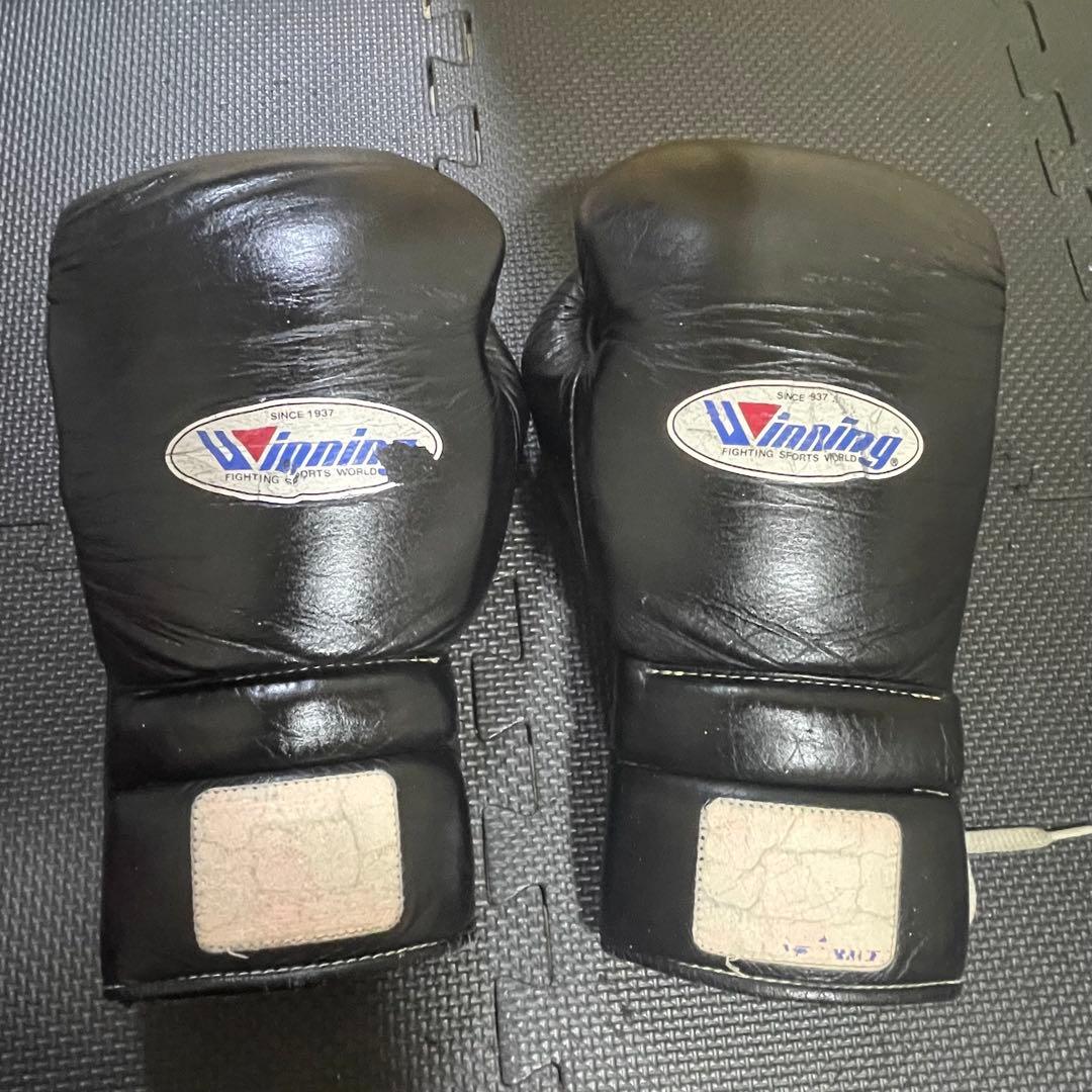 winning１４ozスパーリング用グローブ2010～12年のもの winning14ozスパーリング用グローブ2010～12年のもの winning14oz