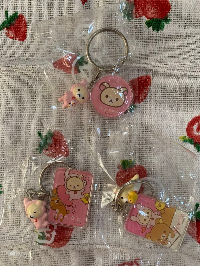 カバヤ リラックマキーリング コリラックマ 3種セット カバヤ リラックマキーリング コリラックマ 3種セット カバヤ