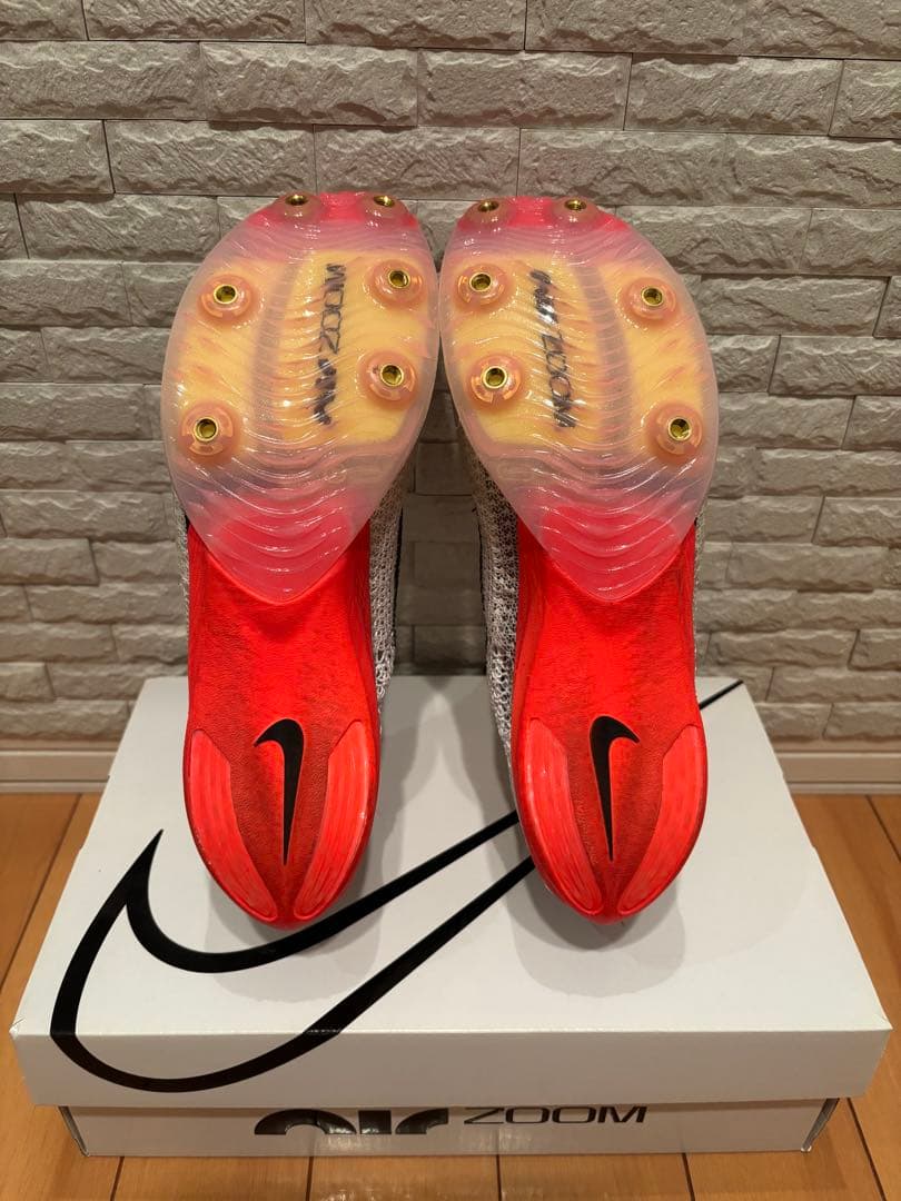 ほぼ未使用　 NIKE AIR ZOOM VICTORY FK 25.0cm