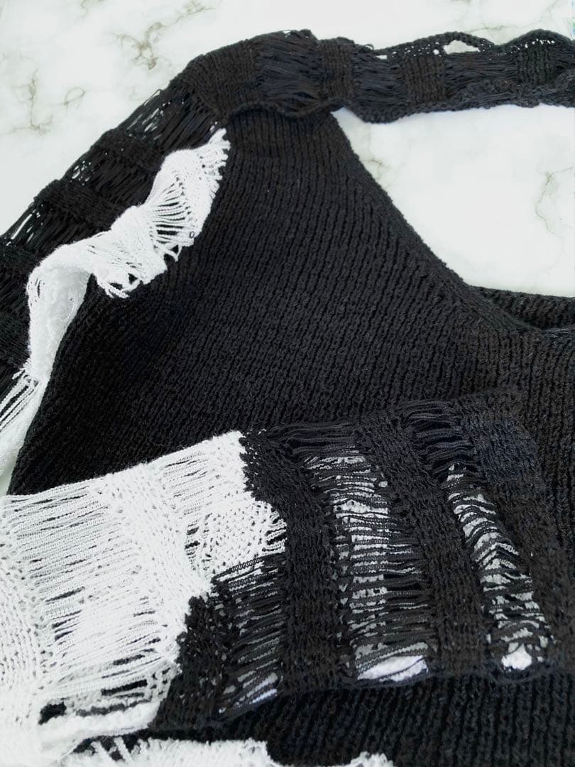 melt the lady ladder knit tops メルトザレディ - メルカリ
