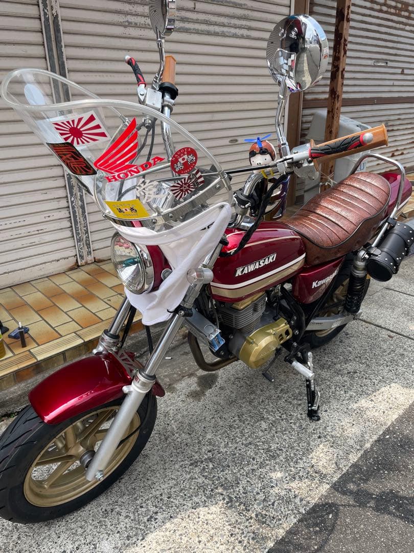 HONDAエイプAC16カワサキZⅡ仕様88ボアップ済み HONDAエイプAC16カワサキZⅡ仕様88ボアップ済み HONDAエイプAC16