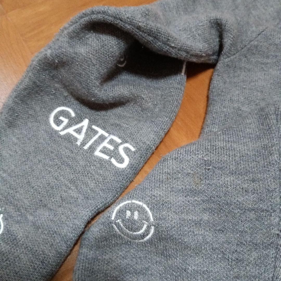 パーリーゲイツ ゴルフ ニットワンピース グレー/ロゴ