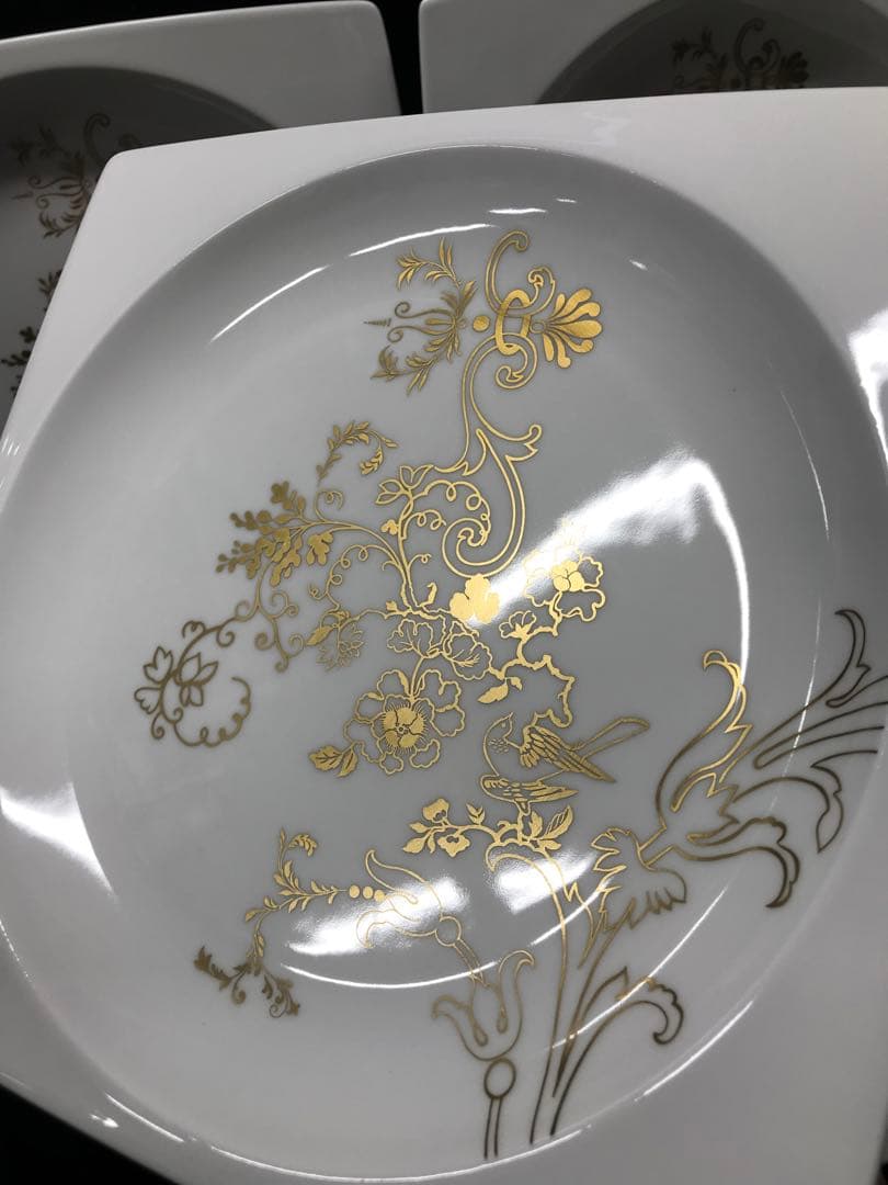 ②【美品】 PLATO GOLD プレート　26.5cm 4P