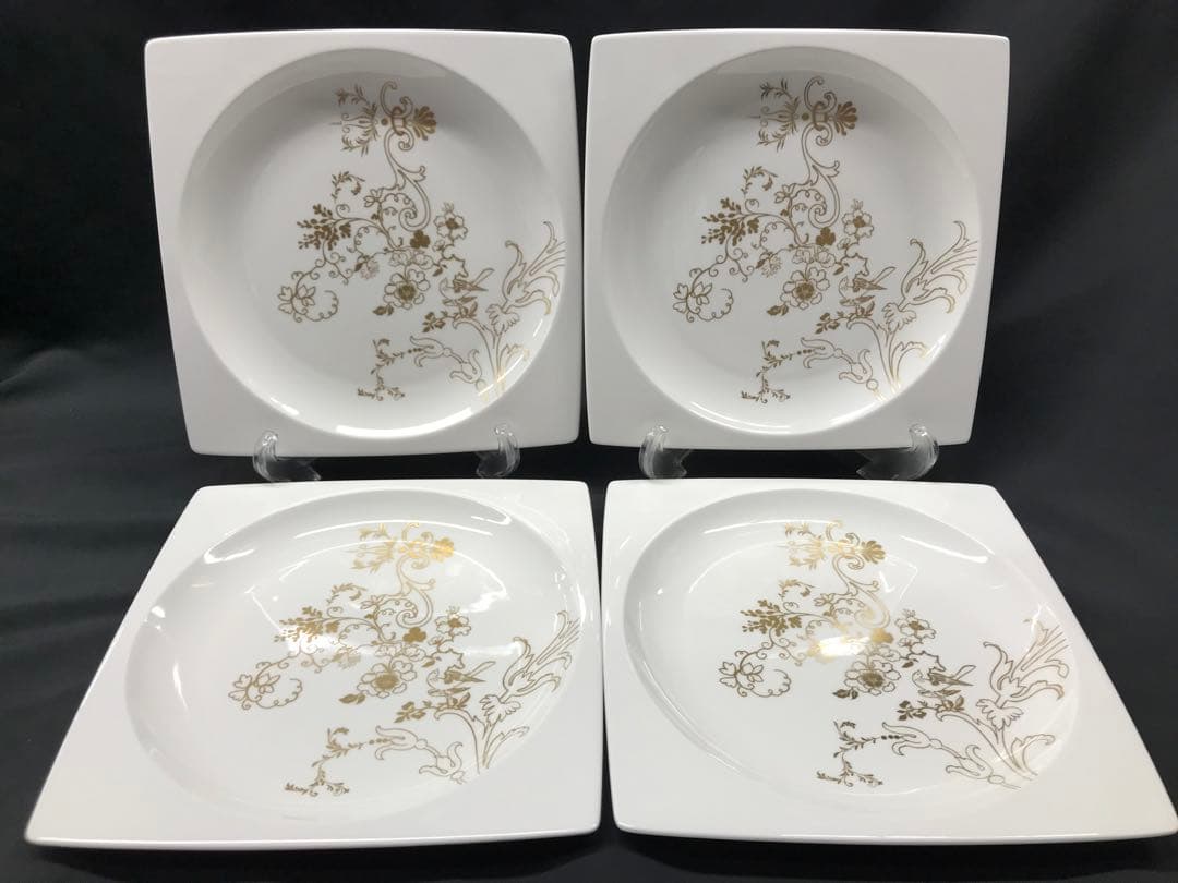 ②【美品】 PLATO GOLD プレート　26.5cm 4P