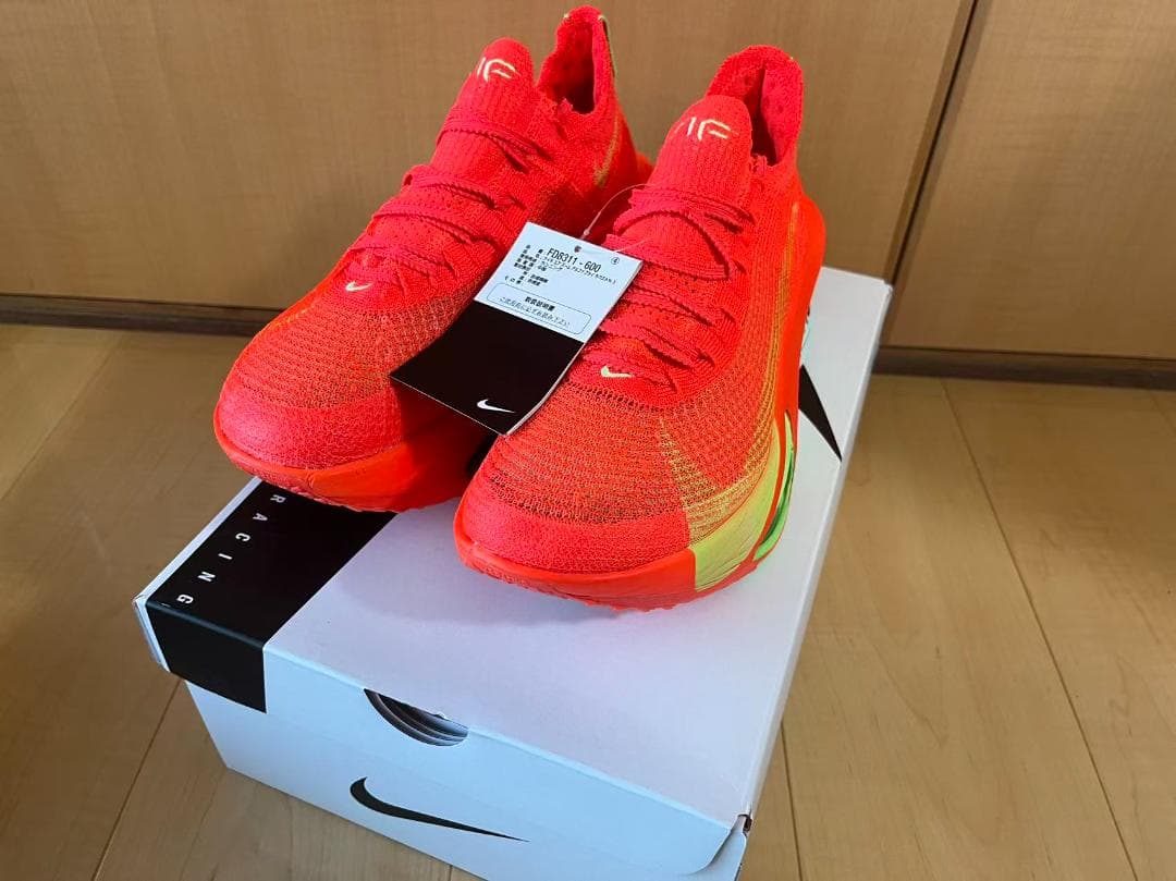 NIKE Zoom Alphafly NEXT% 3 スパイクシューズ オレンジの通販はau PAY