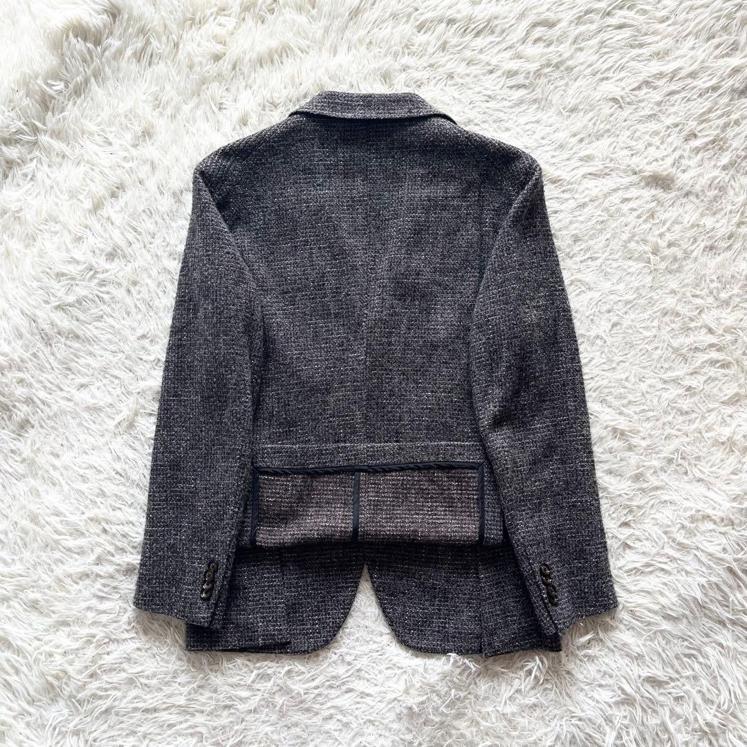 <美品>TAGLIATORE グレー ウール ツイード ジャケット サイズ44 美品>TAGLIATORE グレー ウール ツイード ジャケット サイズ44 - メルカリ