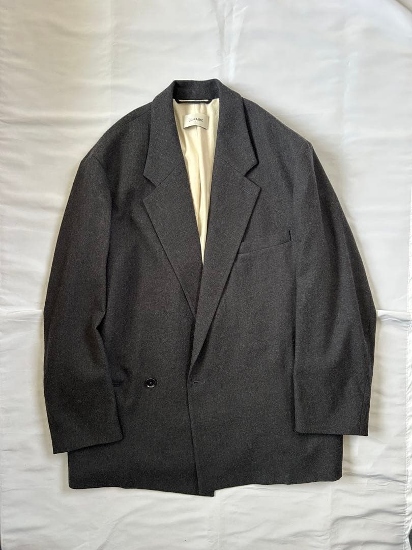 LEMAIRE】《美品》SHORT MAXI DB COAT Sサイズ グレー - メルカリ