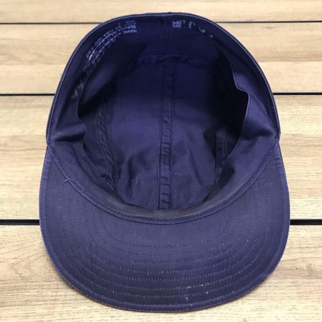 US NAVY 60s ユーティリティキャップ 7 ナスコン 海軍 レア 希少