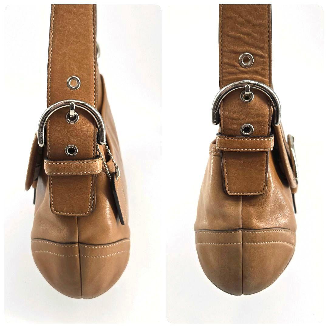 美品 COACH ソーホー ワンショルダーバッグ レザー - メルカリ