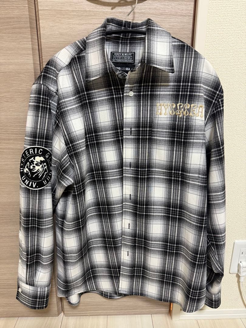 HYSTERIC GLAMOUR WIND AND SEA ネルシャツ 楽天市場】【WIND AND SEA HYSTERIC GLAMOUR x WDS CHECK SHIRT WDS-C