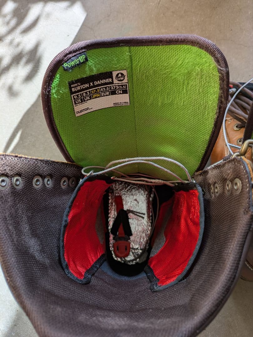 BURTON×Danner スノーボードブーツ 27.5cm