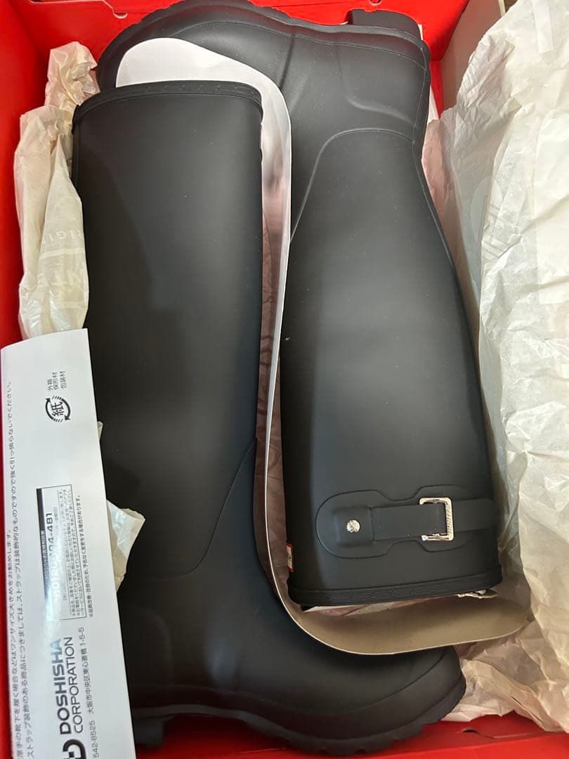 新品未使用　HUNTER レインブーツ ハンター UK6 25cm ハンター / HUNTER オリジナルツアー レインブーツ UK6(25cm相当