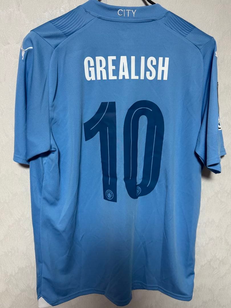 マンチェスターシティ 24-25 ユニフォーム 10 グリーリッシュ CLパッチ