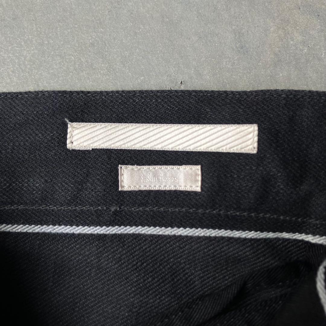 タグ付き blurhms 12.9oz Denim Slacks ブラック 0