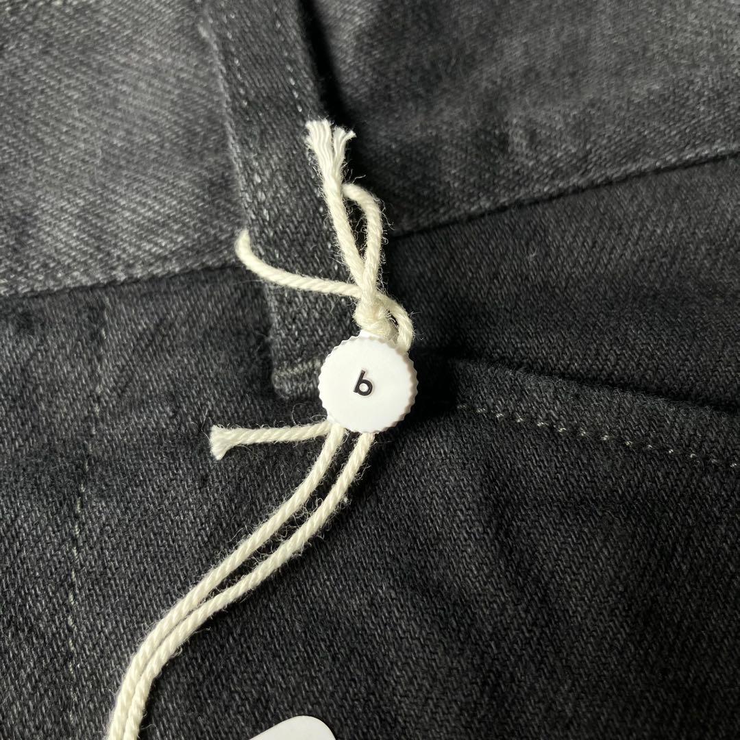 タグ付き blurhms 12.9oz Denim Slacks ブラック 0