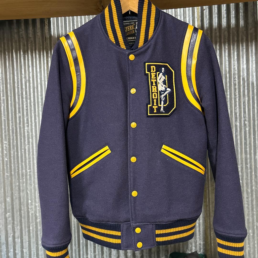 レディーススタジャン　ジャケット　アウター　ヒステリックグラマー美品 HYSTERIC FUZZ スタジャン|HYSTERIC GLAMOUR WOMEN | HYSTERIC GLAMOUR