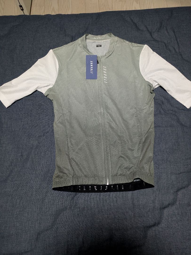 SUNVOLT サイクルジャージ M グレー/ホワイト スタンダード長袖ジャージ [ホワイト][YA-483] : サンボルト ヤフー店