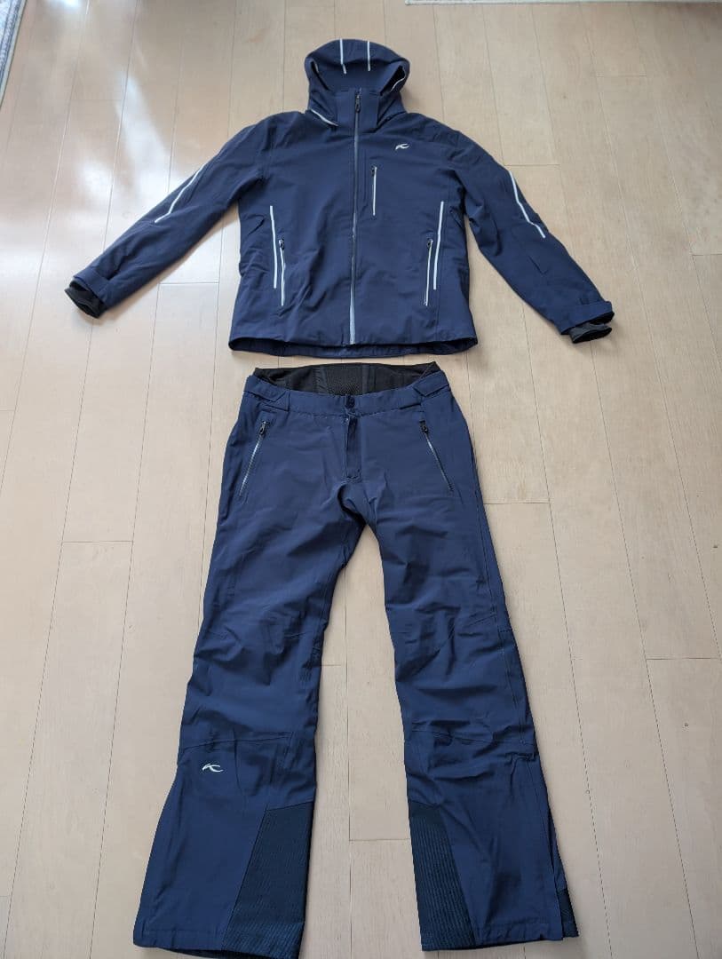 Kjus ネイビー スキーウェアセット (ジャケット+パンツ) Kjus ネイビー スキーウェアセット (ジャケット+パンツ) 楽天市場