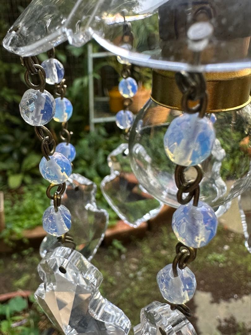 フランス アンティーク フレンチリーフとオパールセントの可愛いミニ