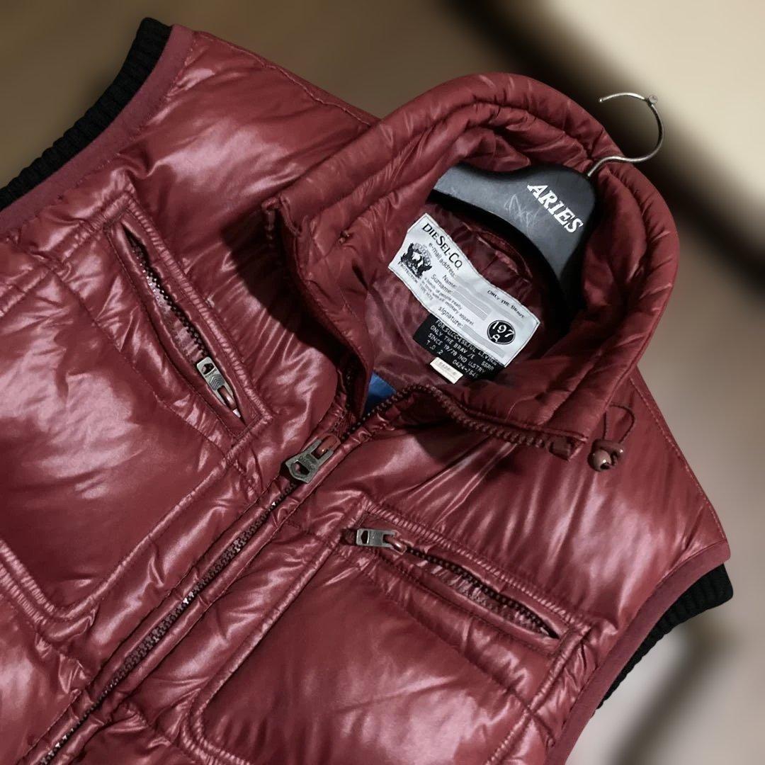 ロ*店様 DIESEL超〜イケてる‼️ダウンベスト ¥11888→現
