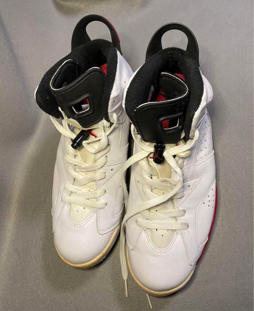 NIKE エアジョーダン6 レトロ　　白　27.5cm