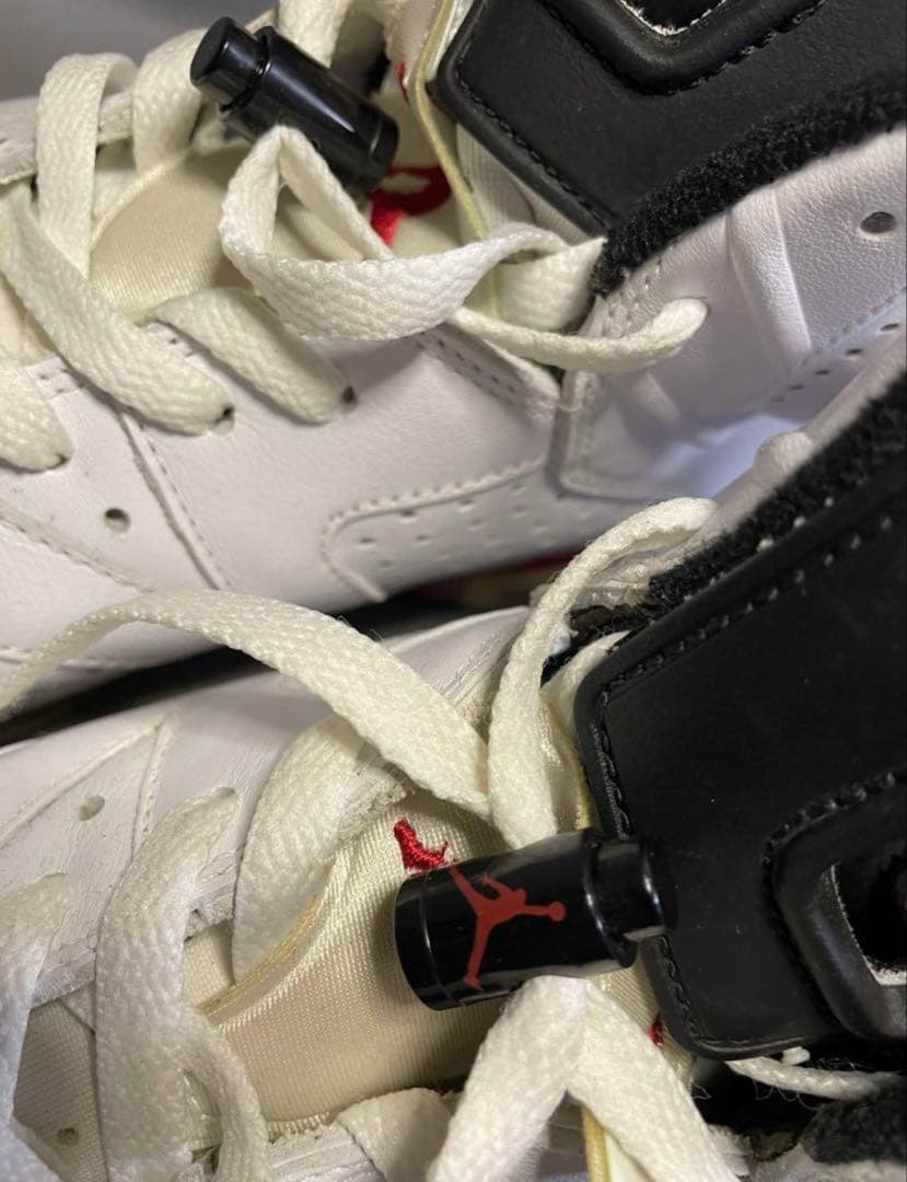 NIKE エアジョーダン6 レトロ　　白　27.5cm