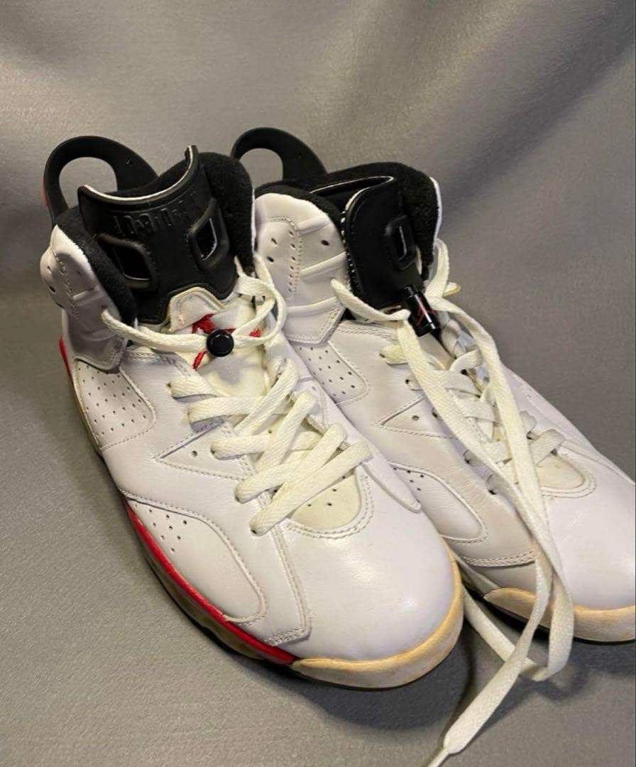 NIKE エアジョーダン6 レトロ　　白　27.5cm