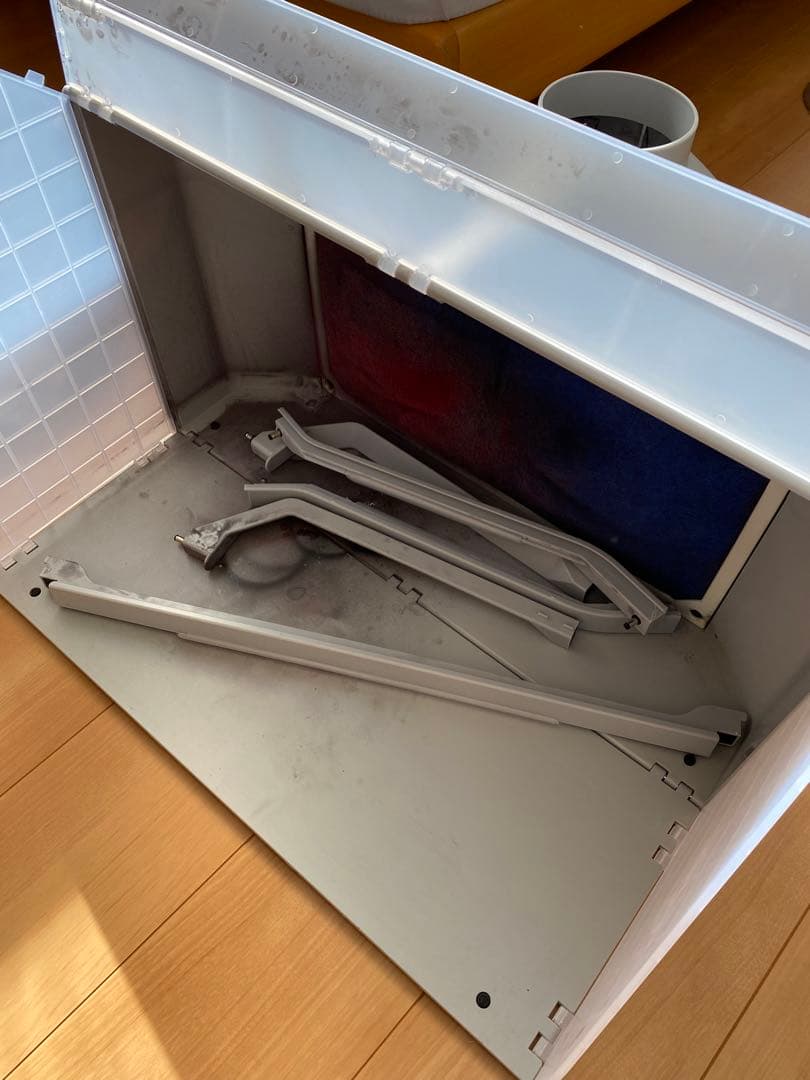Urlife DFPB01 塗装ブース Amazon.co.jp: urlife 塗装スプレーブース LED照明ライト 2基パワフル