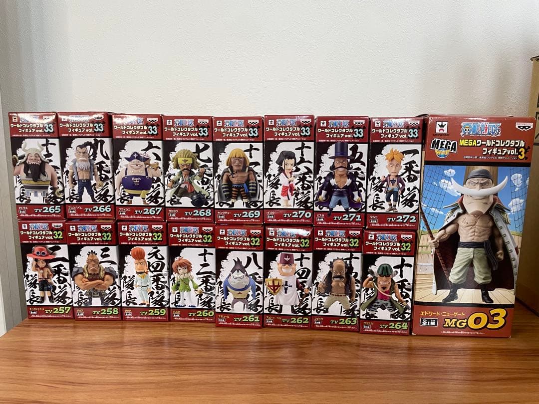 ワンピース　ワールドコレクタブルフィギュア ワンピース ワールドコレクタブル フィギュア Vol.7 厳選4種セット