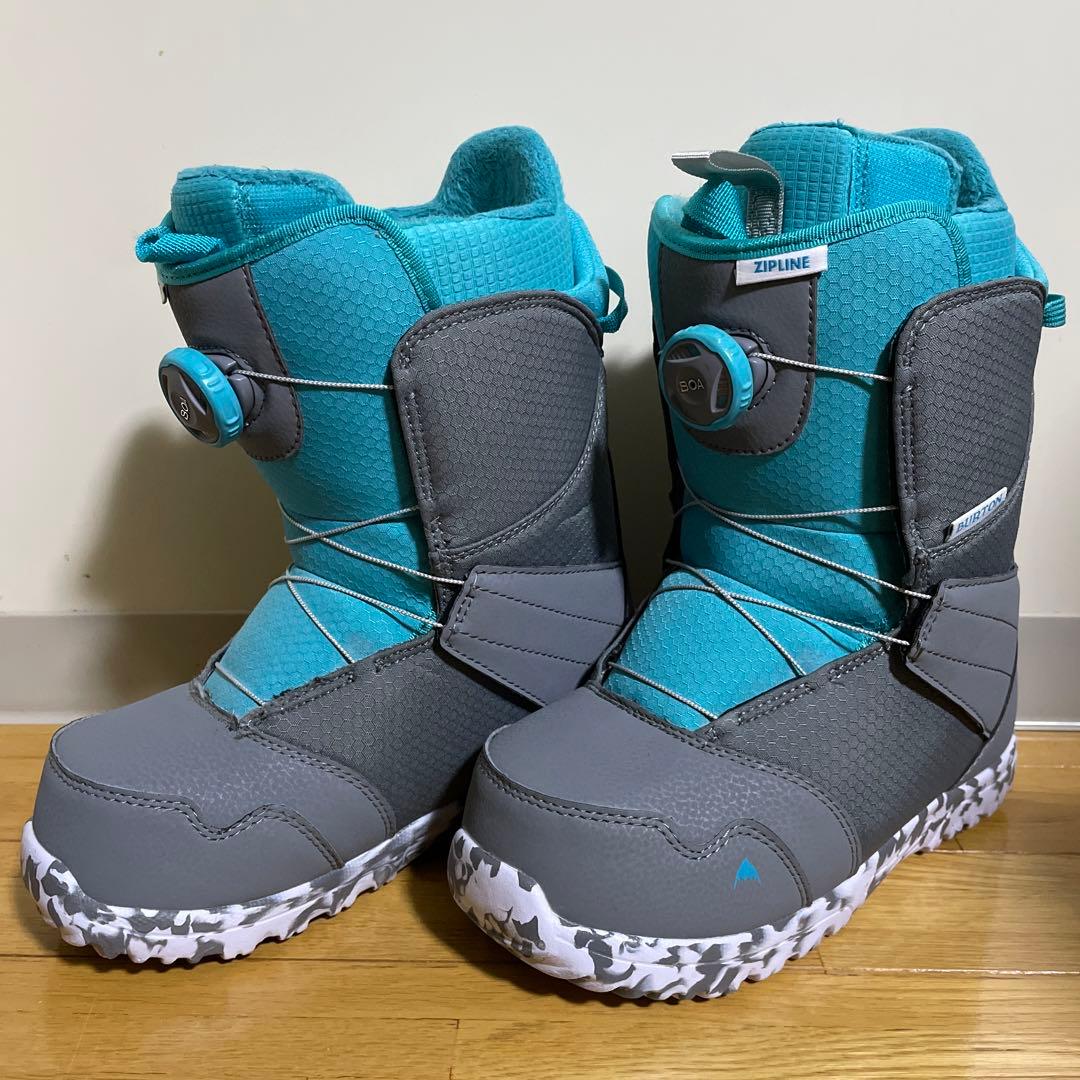 即日発送】BURTON Kids ZIPLINE スノーボードブーツ 24cm