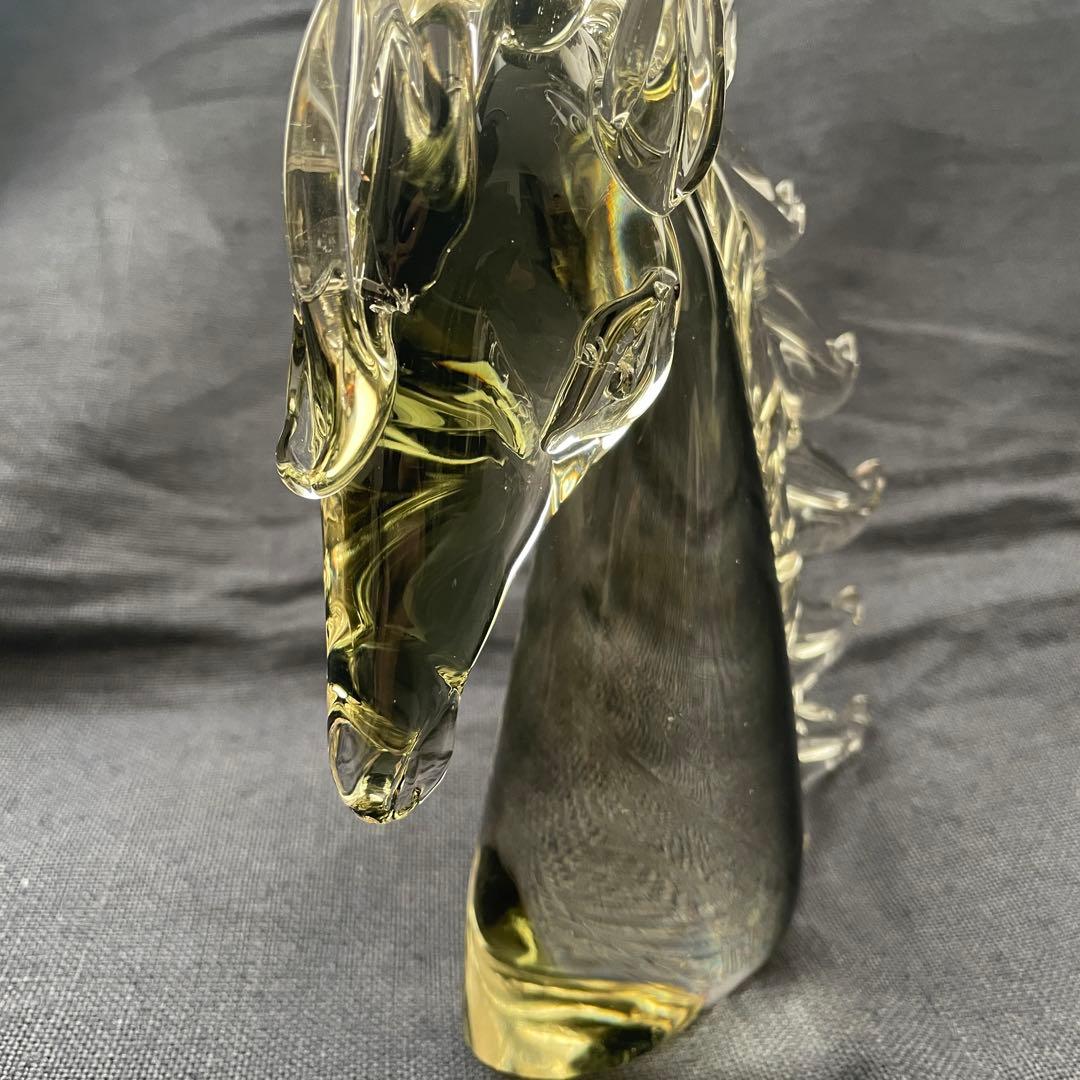 Murano Glass ムラーノガラス ベネチア 馬 胸像 置物 レア - メルカリ