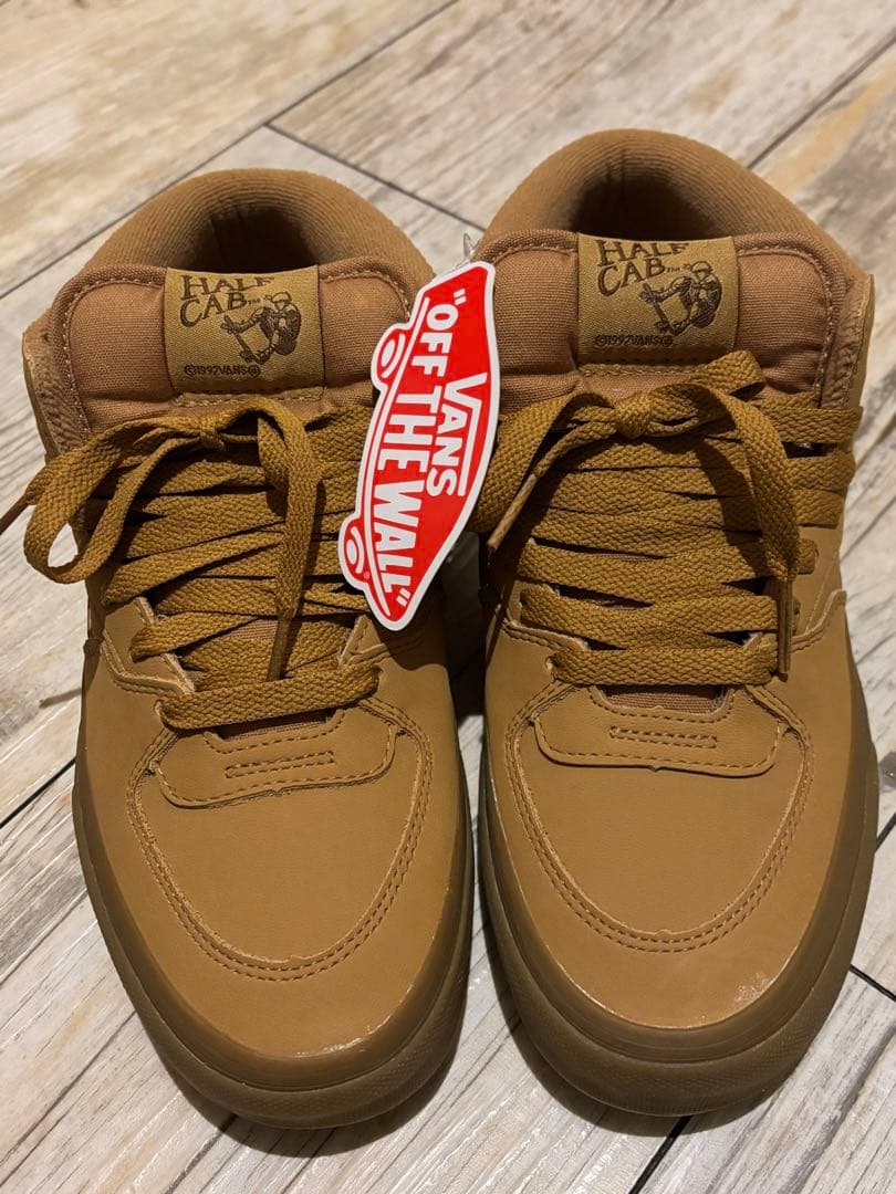 Vans Half Cab ブラウン ハイカットスニーカー Vans Skate Half Cab 
