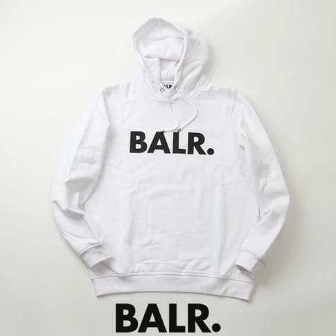 BALR.パーカー白Ｍサイズ　B1261.1017 楽天市場】ボーラー パーカー BALR. ブランド ストレート フーディー