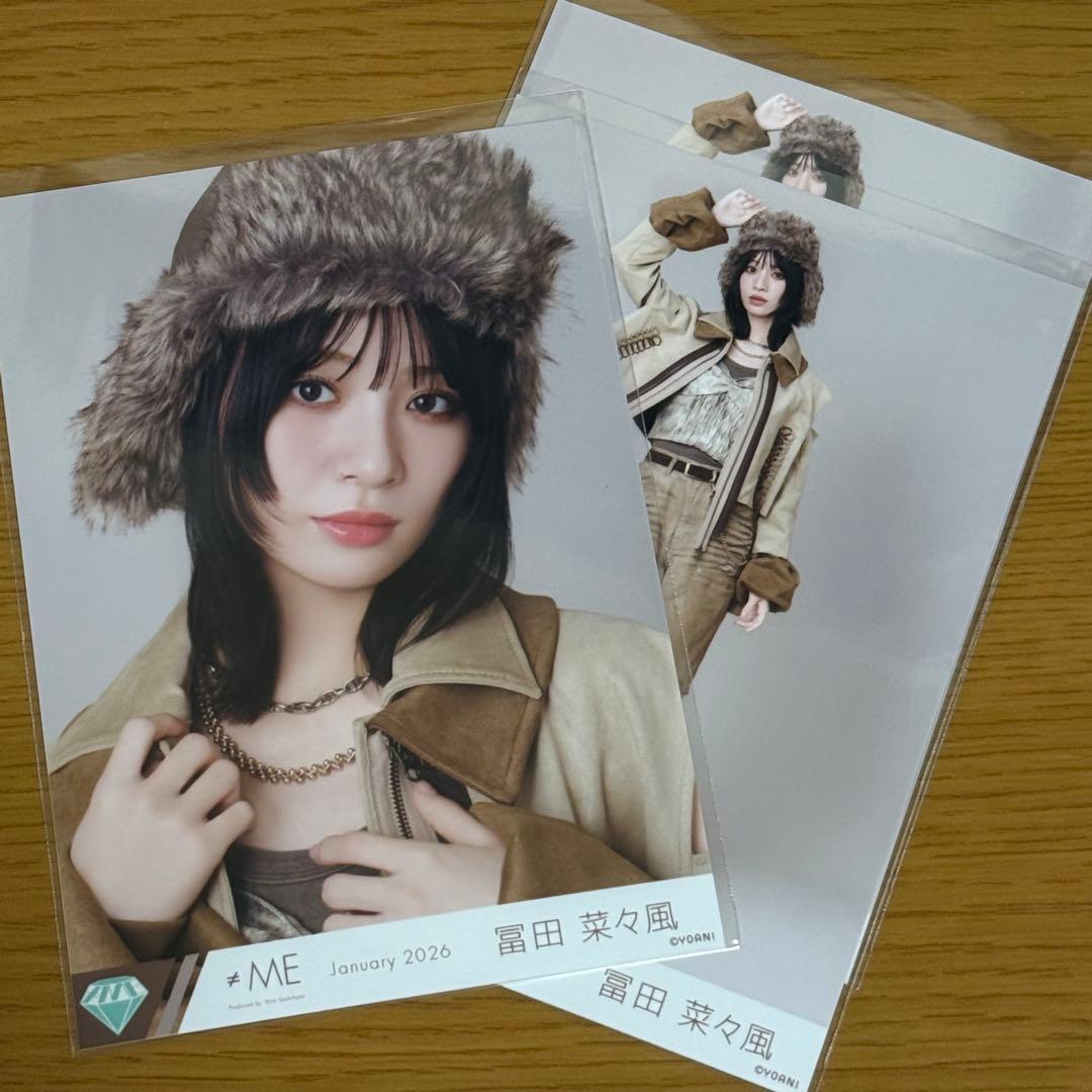 ≠ME 冨田菜々風 排他的ファイター② 生写真 - メルカリ