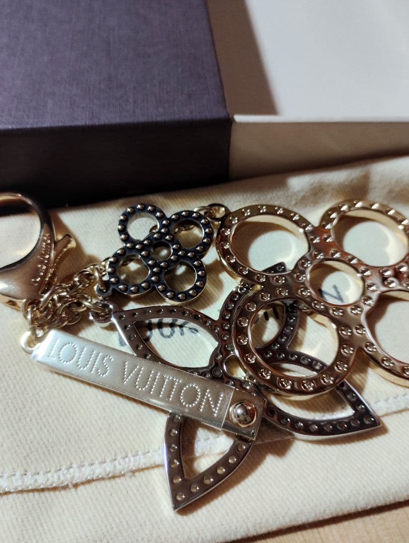 LOUIS VUITTON ビジューサック・タパージュ チャーム キーリング