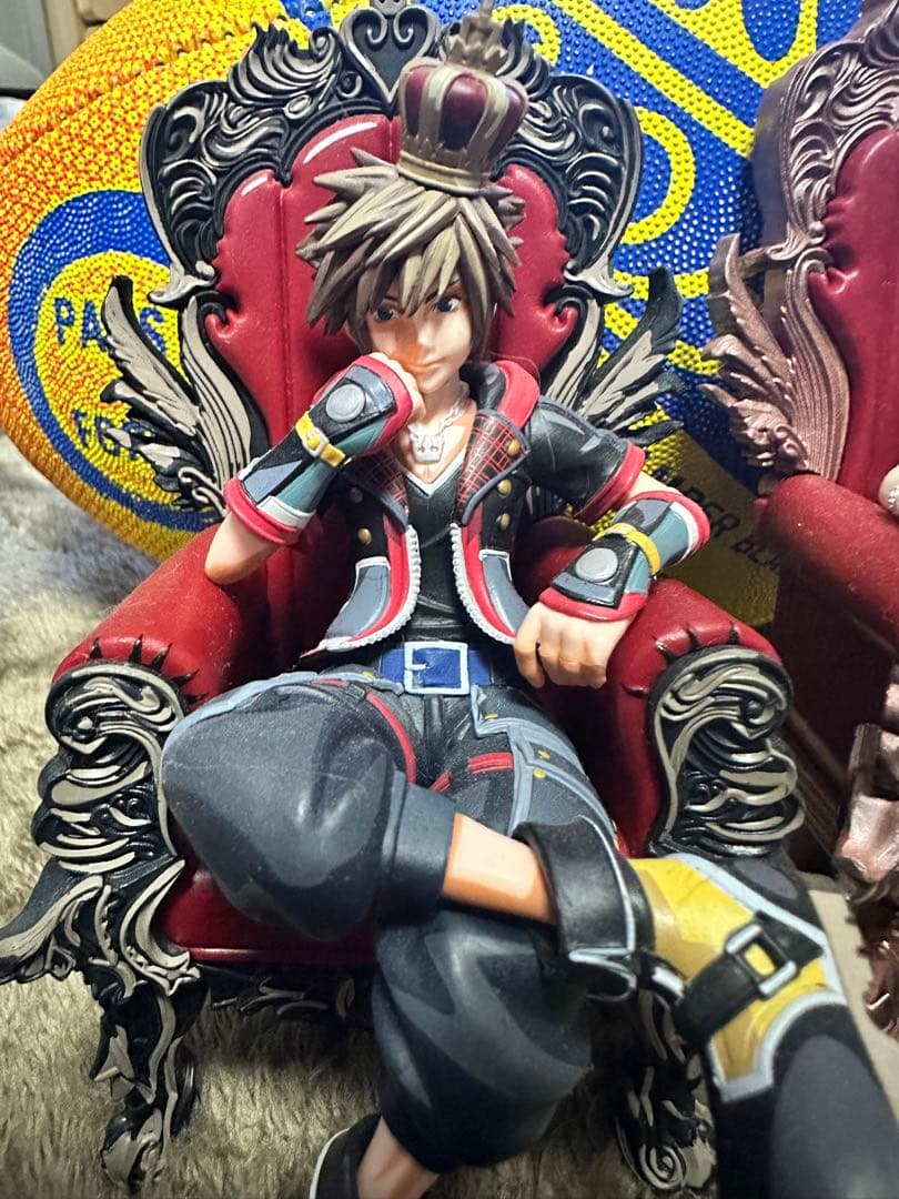 キングダムハーツ フィギュア ソラとカイリ セット 約20cm - メルカリ