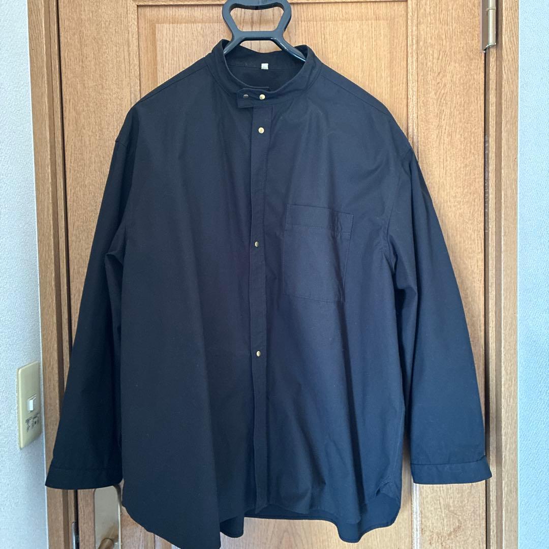 トップス yoko sakamoto YOKO SAKAMOTO ヨーコサカモト 「LEATHER BIG SHIRT」- WEEKENDER SHOP