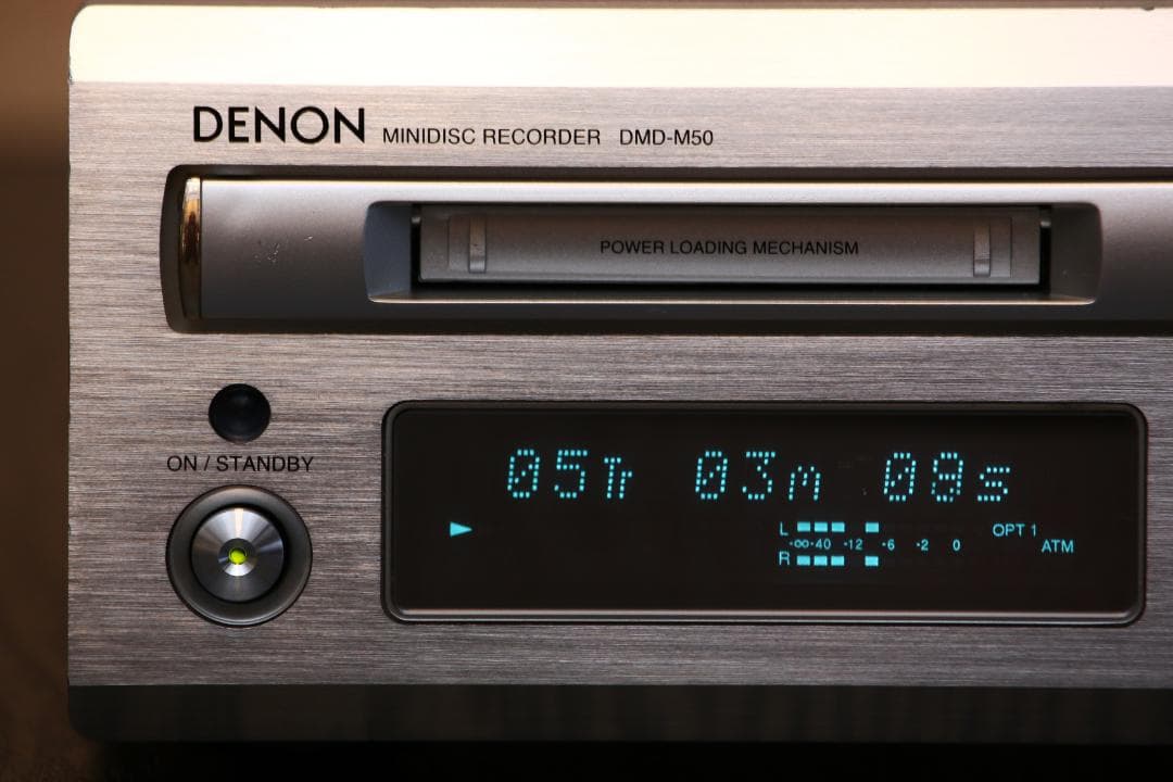 DENON DMD-M50 MDデッキ MDプレイヤー/レコーダー 完動品